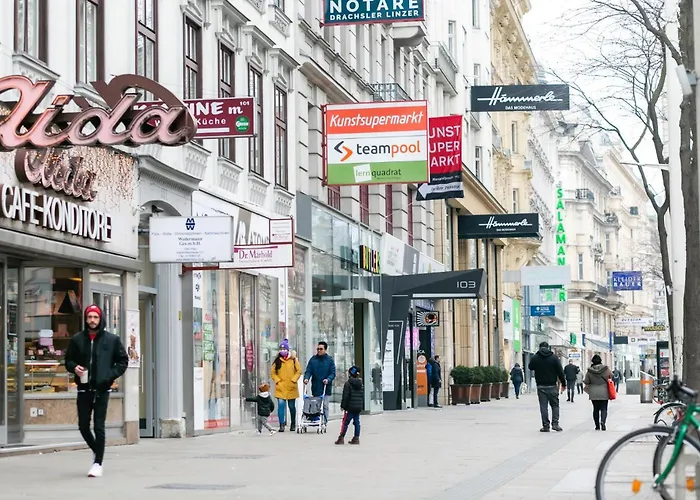 10-min To Westbahnhof, Modern With Tv, Wi-fi Szálloda Bécs