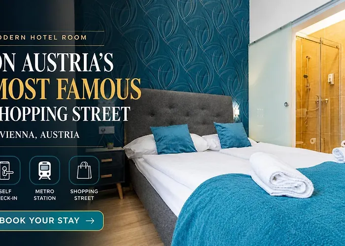 10-min To Westbahnhof, Modern With Tv, Wi-fi Szálloda *