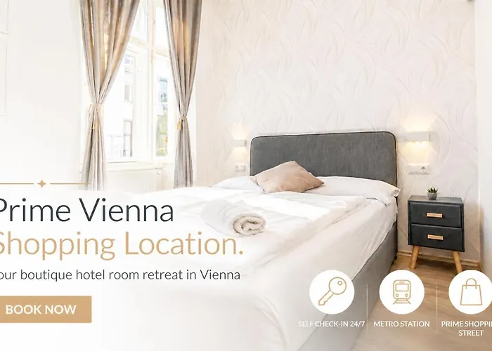 Szálloda 10-min To Westbahnhof, Modern With Tv, Wi-fi *