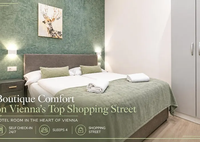 10-min To Westbahnhof, Modern With Tv, Wi-fi Szálloda Bécs