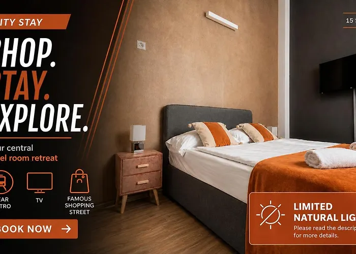 10-min To Westbahnhof, Modern With Tv, Wi-fi