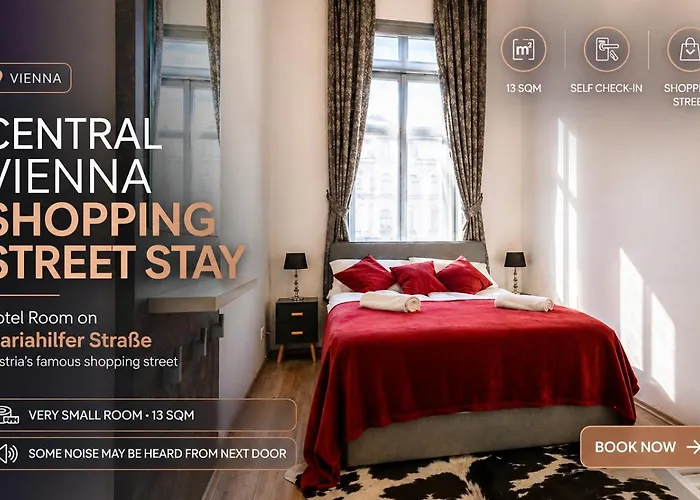 Szálloda 10-min To Westbahnhof, Modern With Tv, Wi-fi