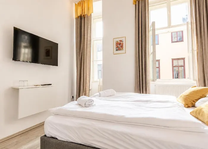 Ξενοδοχείο 10-min To Westbahnhof, Modern With Tv, Wi-fi